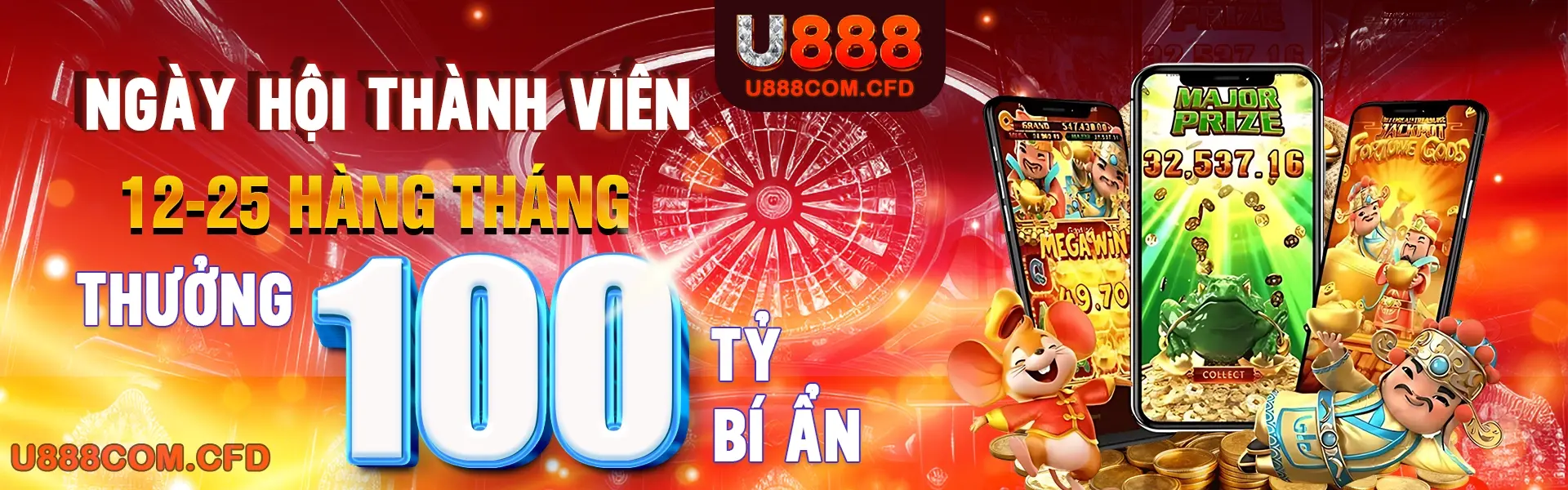 U888 đại tiệc bí ẩn hàng tháng